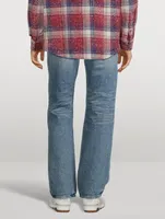 Relaxed Straight-Leg Jeans