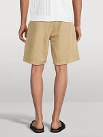 Le Short Marrone Cargo Shorts