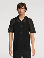 Net Worth Knit Resort Shirt