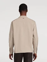 Carsten Light Wool-Blend Shirt