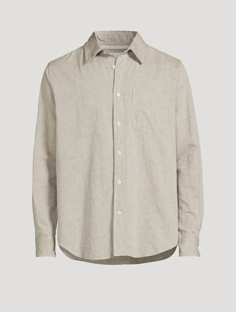 Algot Cotton And Linen Shirt