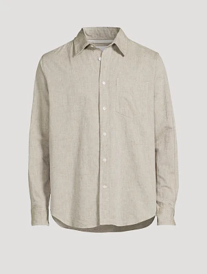 Algot Cotton And Linen Shirt