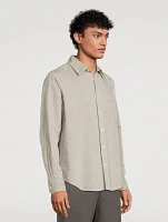 Algot Cotton And Linen Shirt