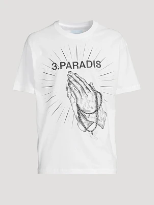 Praying Hands Cotton T-Shirt