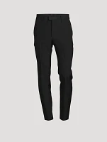 Wool Slim-Fit Pants