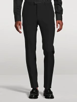 Wool Slim-Fit Pants