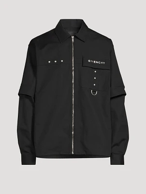 Layered Zip Shirt