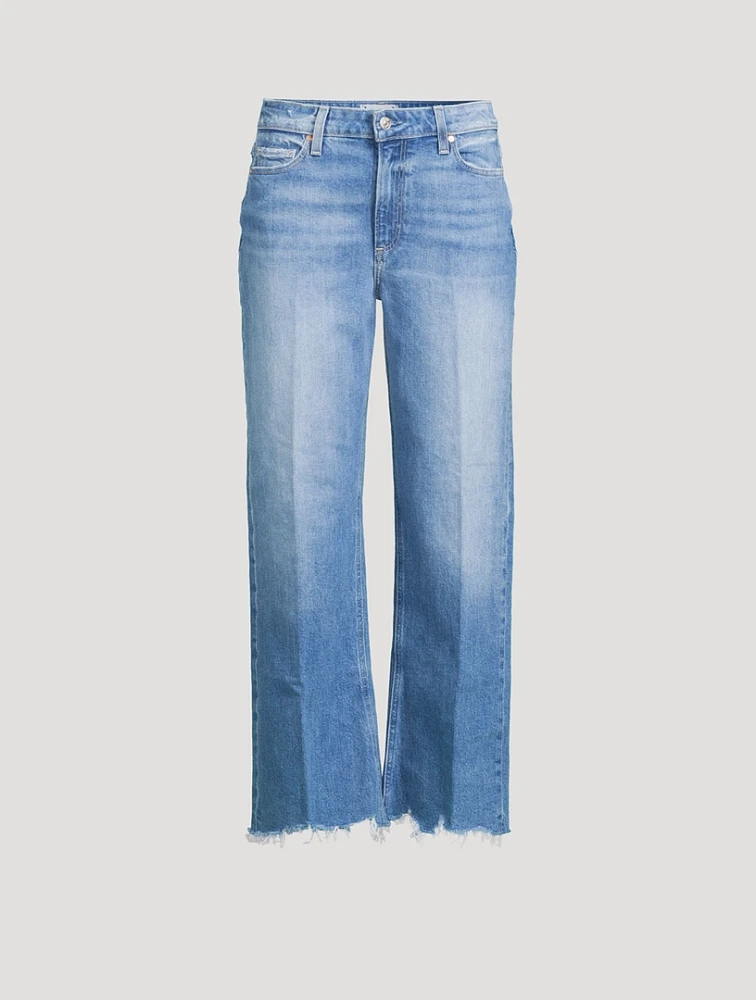 Leenah Wide-Leg Ankle Jeans