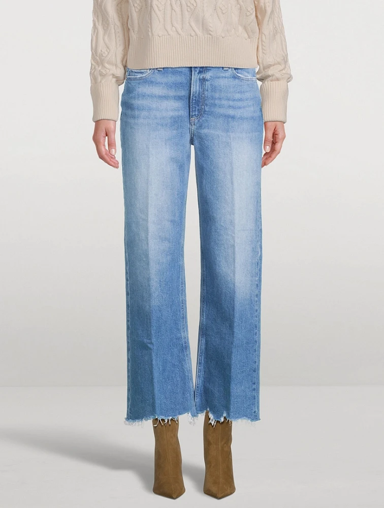 Leenah Wide-Leg Ankle Jeans