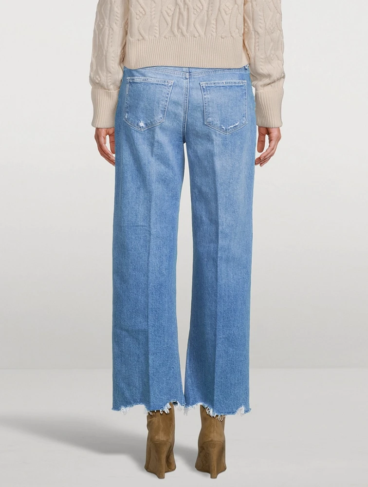 Leenah Wide-Leg Ankle Jeans