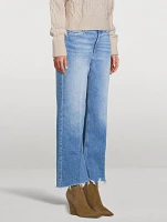 Leenah Wide-Leg Ankle Jeans