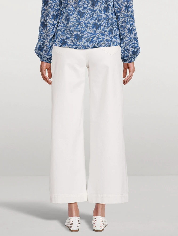 Harper Ankle Jeans With Raw Edge