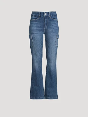 Dion Cargo Flare Jeans