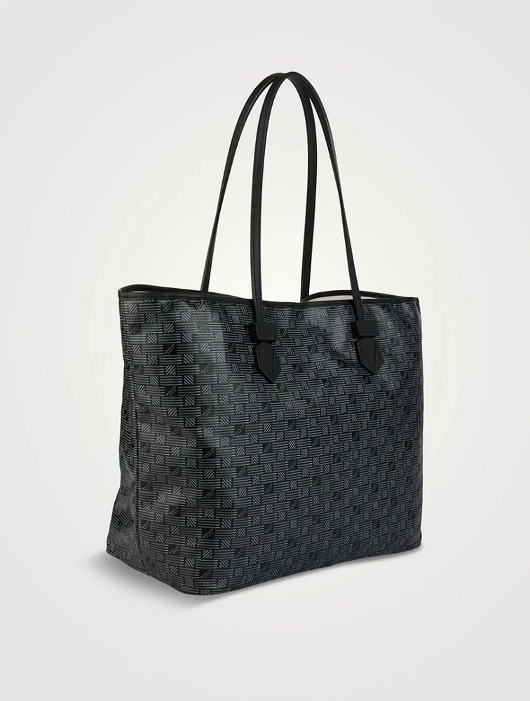 Saint Tropez Coated Canvas Tote Bag