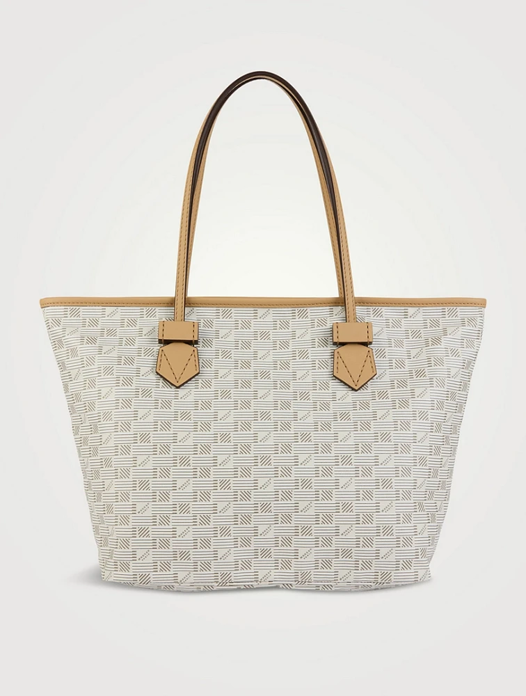 Saint Tropez Coated Canvas Tote Bag