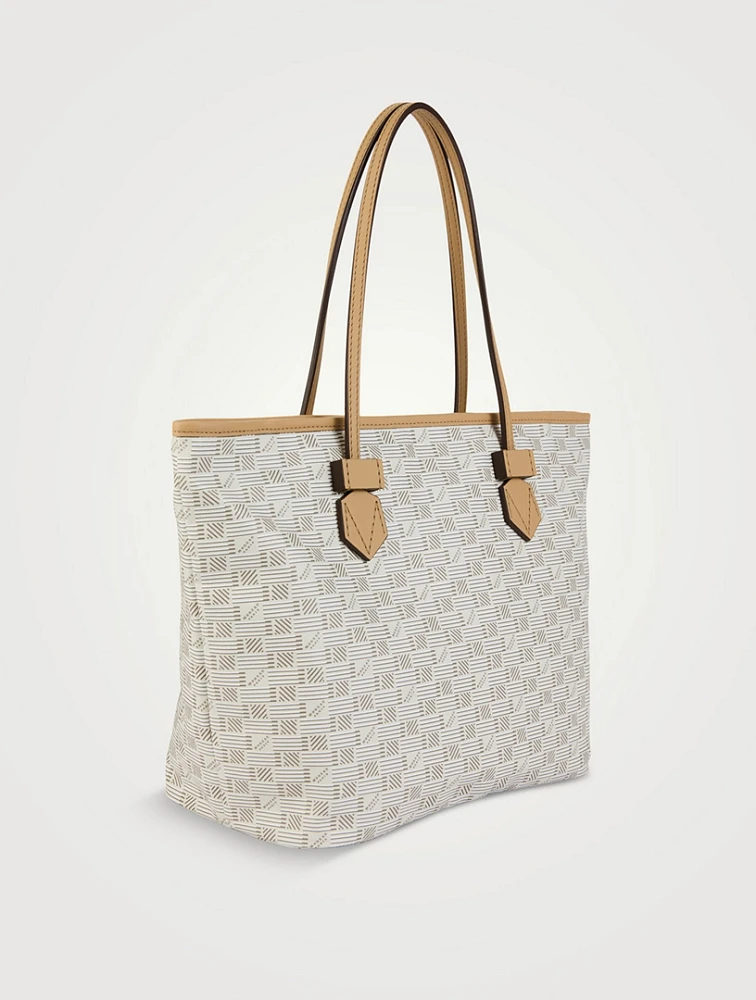 Saint Tropez Coated Canvas Tote Bag