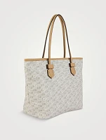 Saint Tropez Coated Canvas Tote Bag