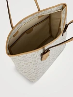 Saint Tropez Coated Canvas Tote Bag