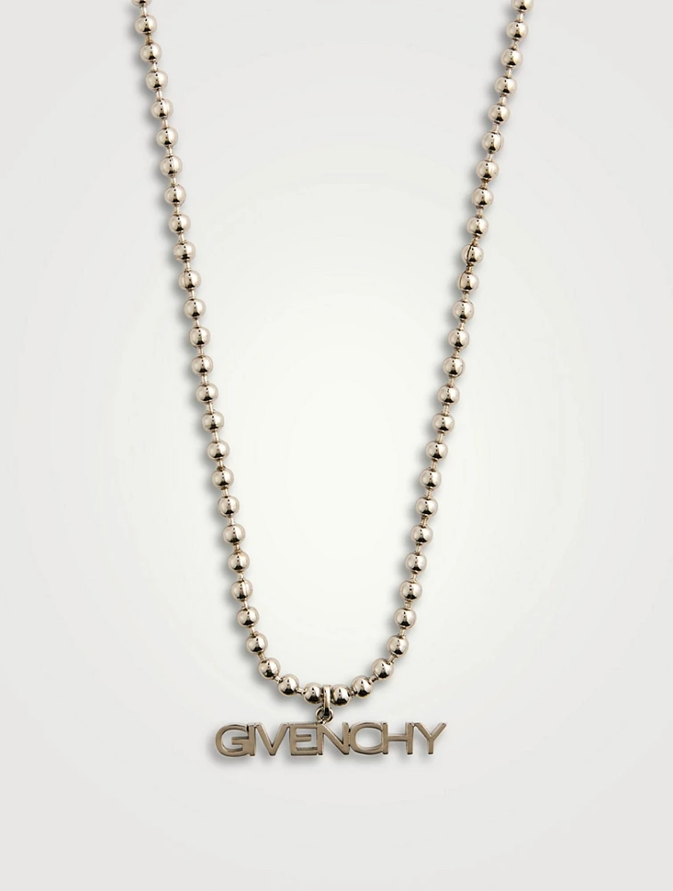 Logo Pendant Necklace