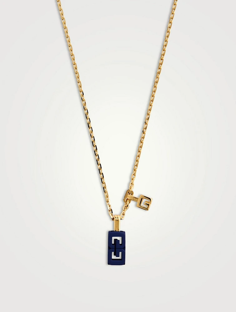 G Cube Necklace