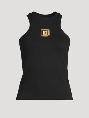 PB Embroidered Tank Top
