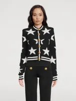 Star Jacquard Cardigan