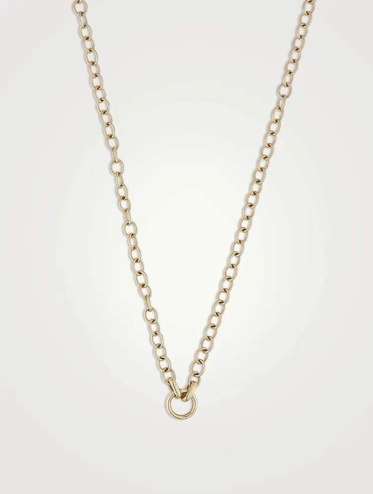 Luxe 14K Gold Long Chain