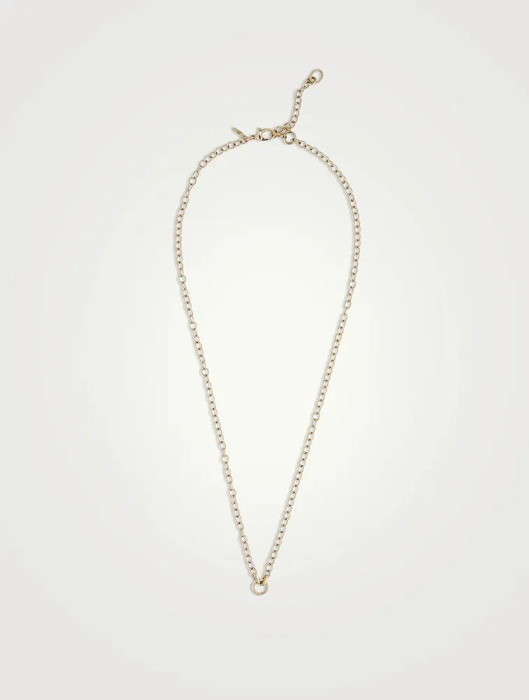 Luxe 14K Gold Long Chain