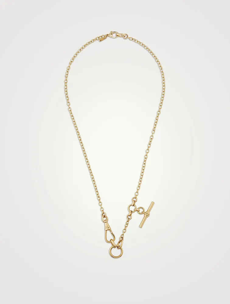 Luxe 14K Gold Medallion Chain