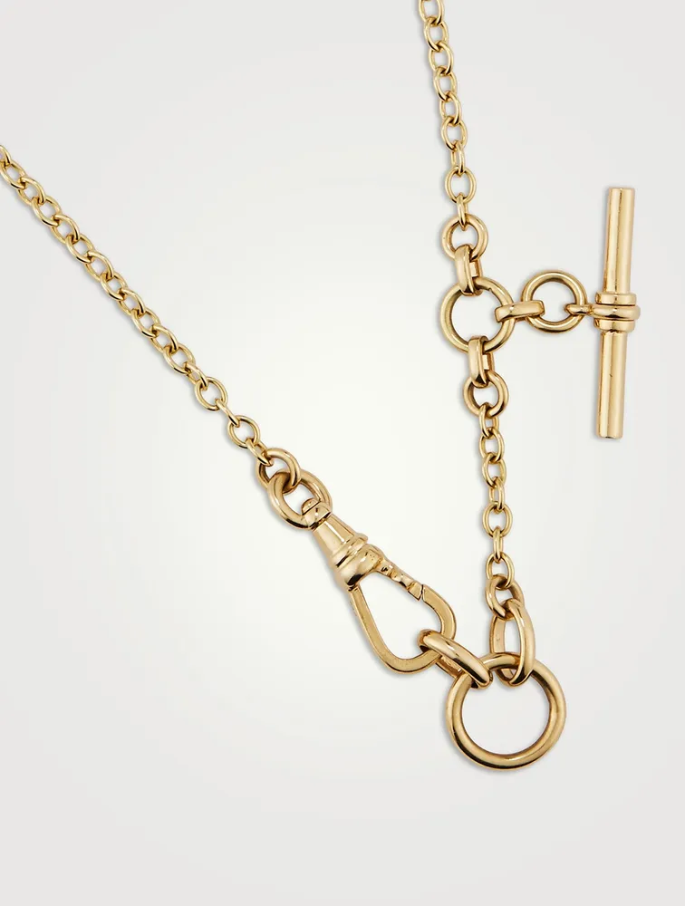 Luxe 14K Gold Medallion Chain