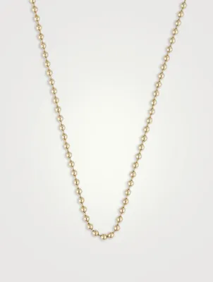 Luxe 14K Gold Bead Chain