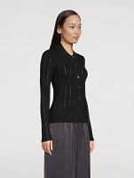 Lea Ribbed Cardigan