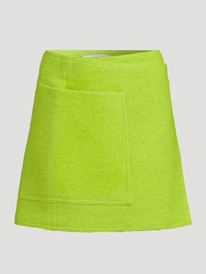 Inez Fleece Mini Skirt
