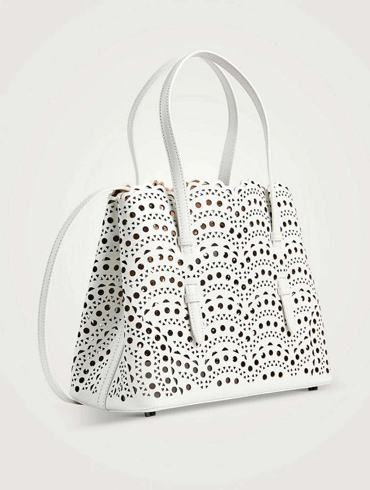 Mina 25 Leather Tote Bag