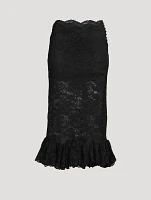 Lace Midi Skirt