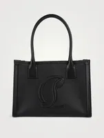 Small By My Side Leather Tote Bag