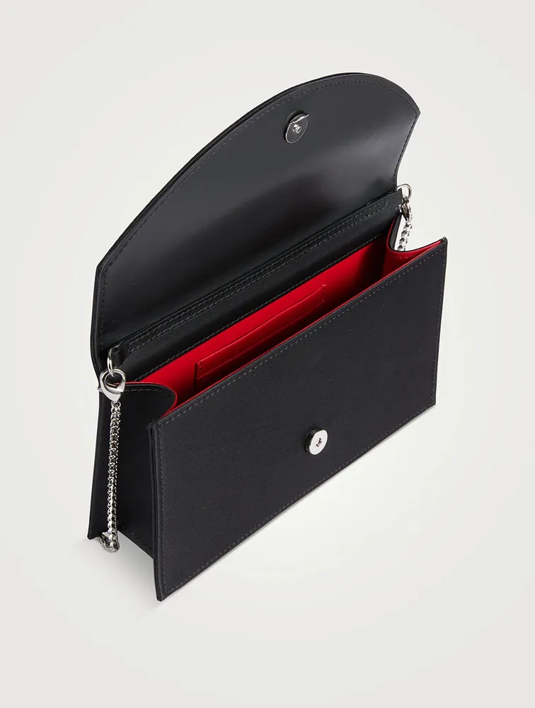 Loubi54 Crêpe Satin Chain Wallet