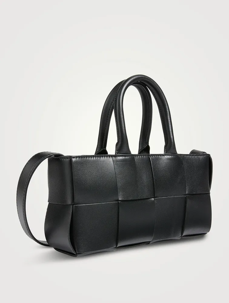 Mini Arco East-West Leather Tote Bag