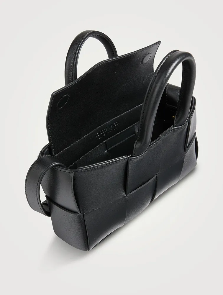 Mini Arco East-West Leather Tote Bag