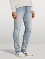 Chitch Thrashed Tapered Slim-Fit Jeans