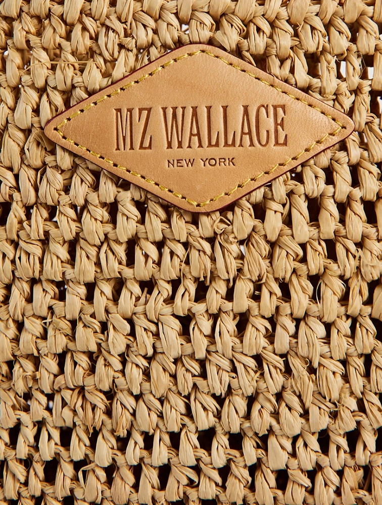 Small Raffia Tote Bag