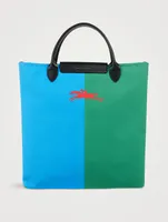 Longchamp x Robert Indiana Large Le Pliage Tote Bag