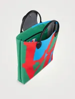 Longchamp x Robert Indiana Large Le Pliage Tote Bag