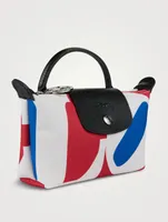 Longchamp x Robert Indiana Le Pliage Cosmetic Case