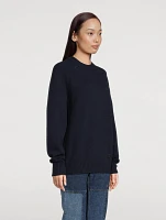 Oversized Cashmere And Wool Sweater