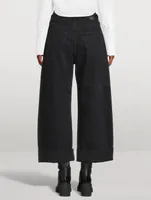 Ayla Baggy Cuffed Crop Jeans