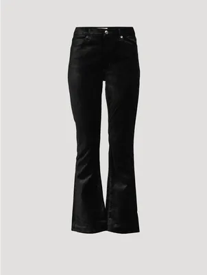 Nico Velvet Bootcut Trousers