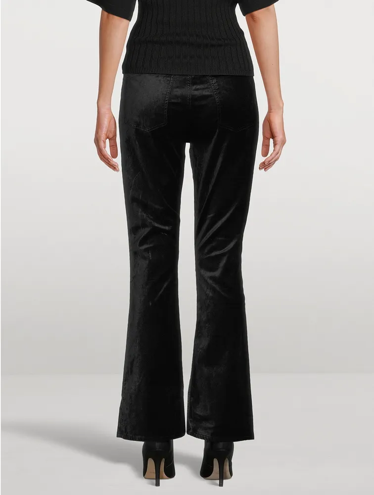 Nico Velvet Bootcut Trousers