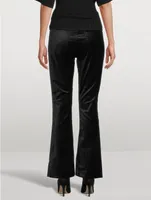 Nico Velvet Bootcut Trousers