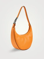 Medium Roseau Leather Shoulder Bag